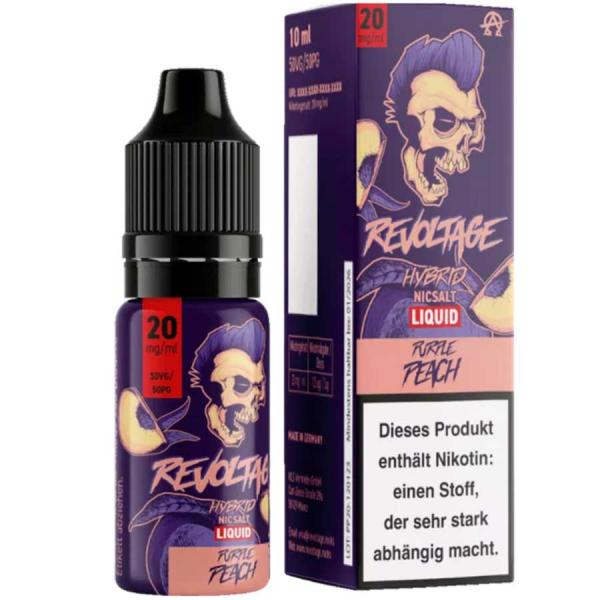 Revoltage - Purple Peach - Hybrid Nikotinsalz Liquid