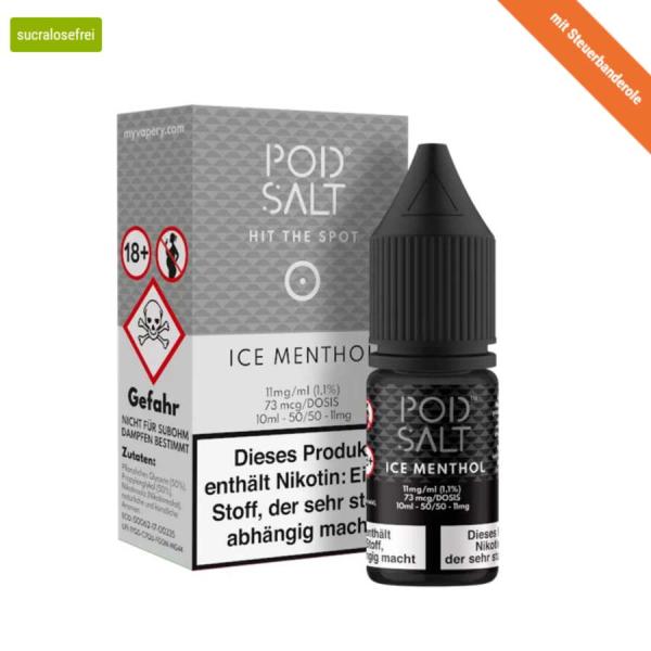 Pod Salt - Ice Menthol 11mg salt 10ml Liquid
