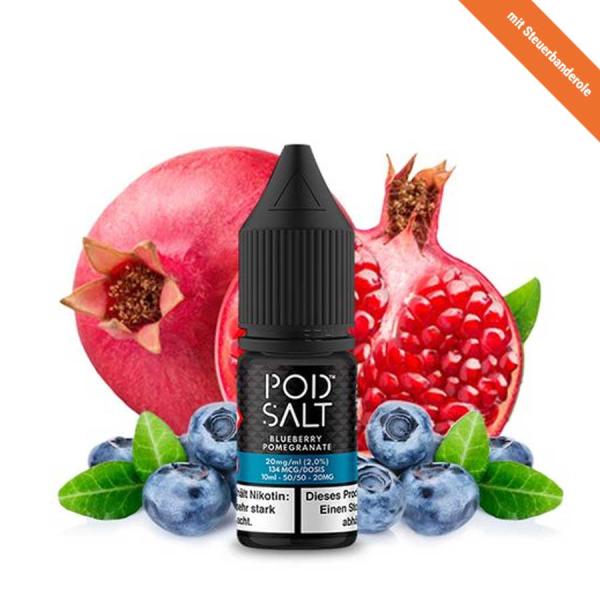 POD SALT Fusion Blueberry Pomegranate Nikotinsalz Liquid