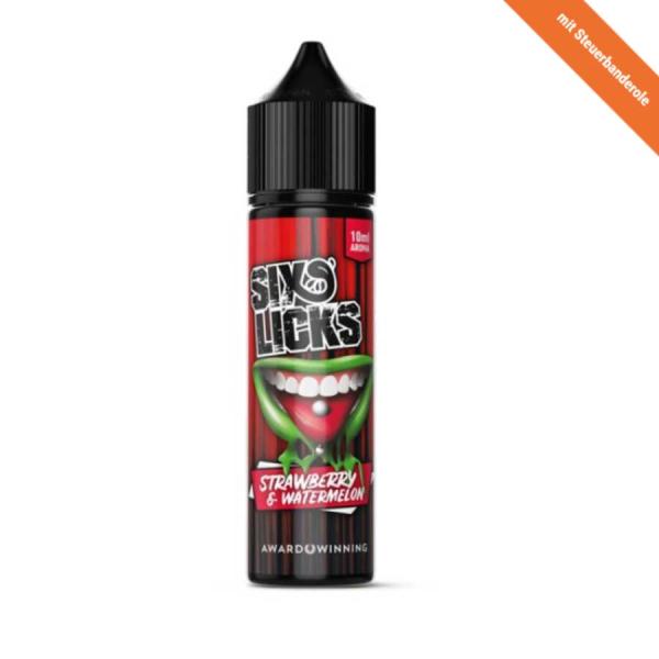 Six Licks Strawberry Watermelon