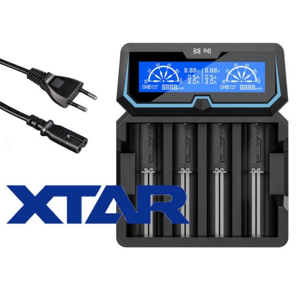 Xtar X4 Vier-Schacht Ladegerät