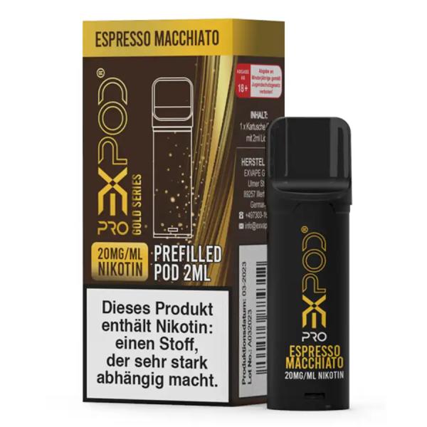 Expod Pro POD 20mg Gold Series Espresso Macchiato