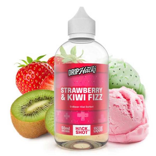 DRIP HACKS Strawberry & Kiwi Fizz Aroma 50ml
