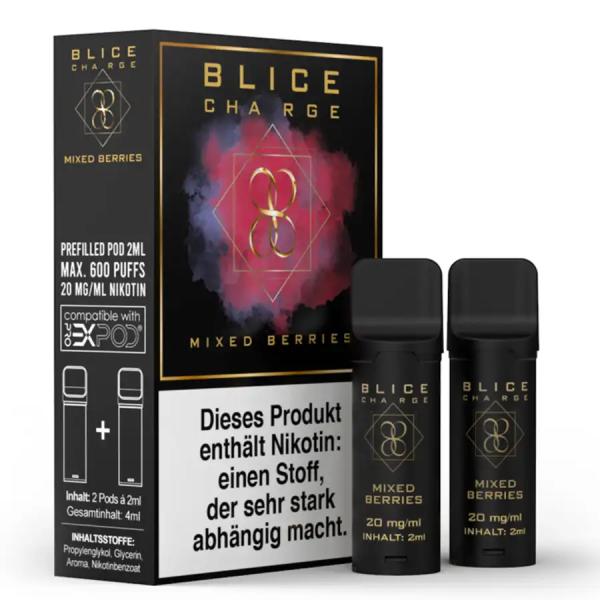 BLICE Charge Pod 20mg Mixed Berries