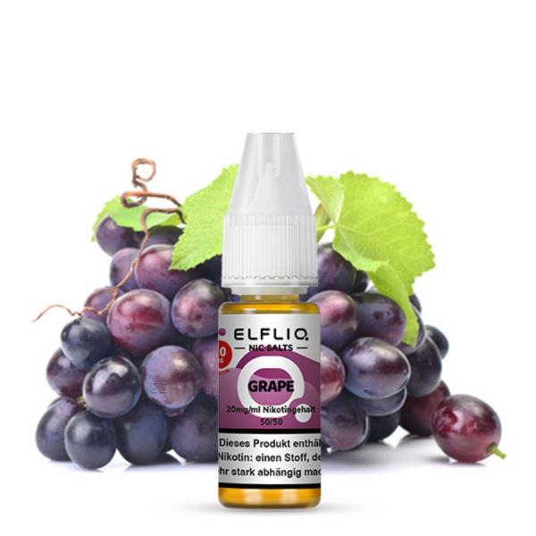 ELFBAR ELFLIQ Grape Nikotinsalz Liquid