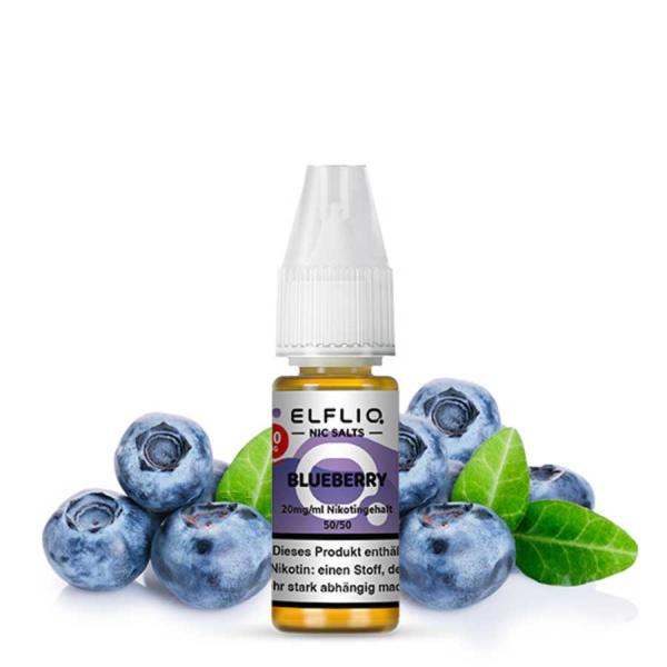 ELFBAR ELFLIQ Blueberry Nikotinsalz Liquid