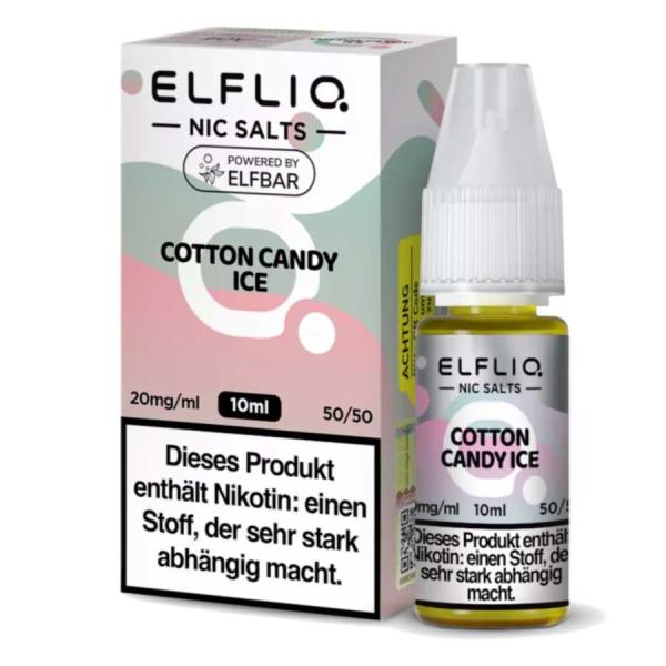 ELFBAR ELFLIQ Cotton Candy Ice Nikotinsalz Liquid