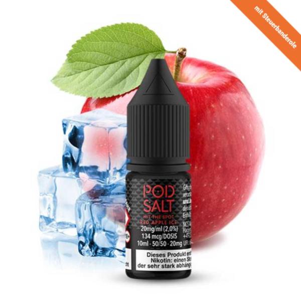 POD SALT Red Apple Ice 20mg/ml Nikotinsalz Liquid
