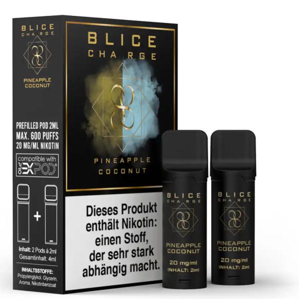 BLICE Charge Pod 20mg Pineapple Coconut